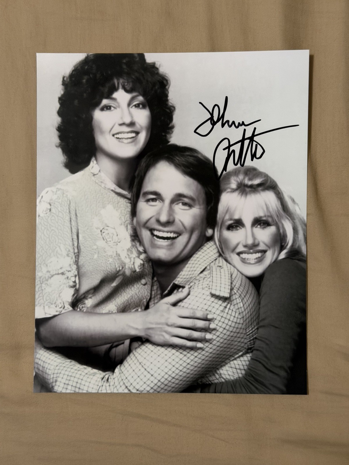 John Ritter Threes Company Signed 8×10 with COA