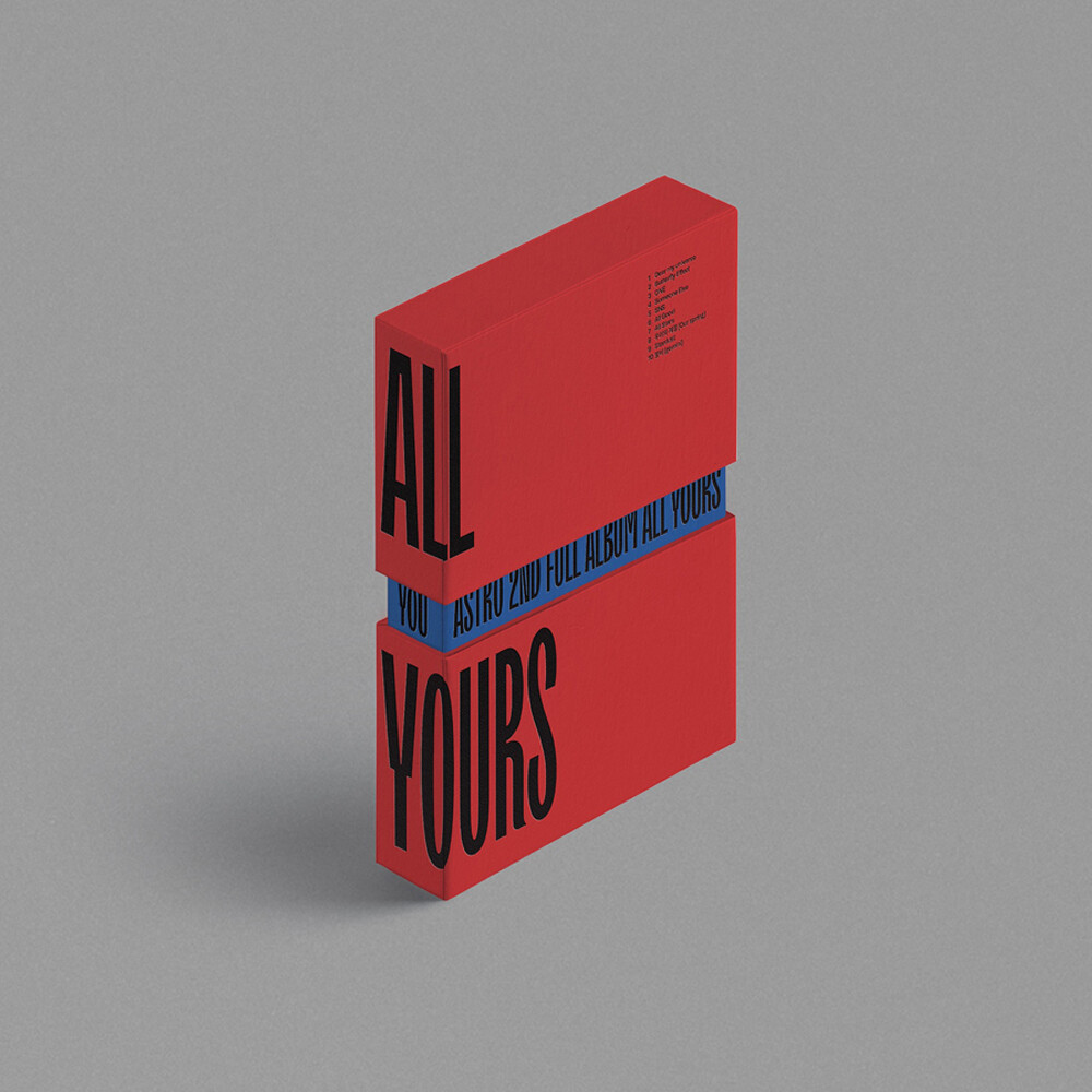 ASTRO All Yours 2nd FULL Album CD+Photobook+Photocard+Etc+Tracking Number