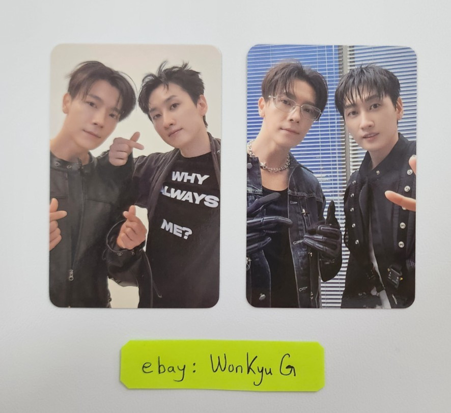 Super Junior D&E Donghae Eunhyuk Inevitable Official Photocards 2024 (2 cards)