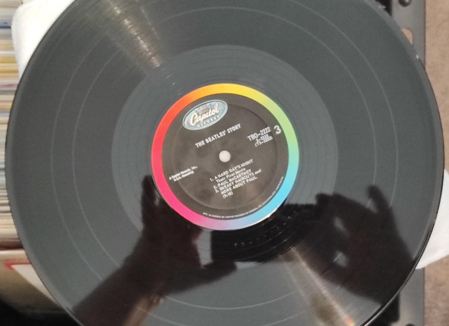 Mint 1964 Canadian High Fidelity/Mono “THE BEATLES STORY” on Capitol Records