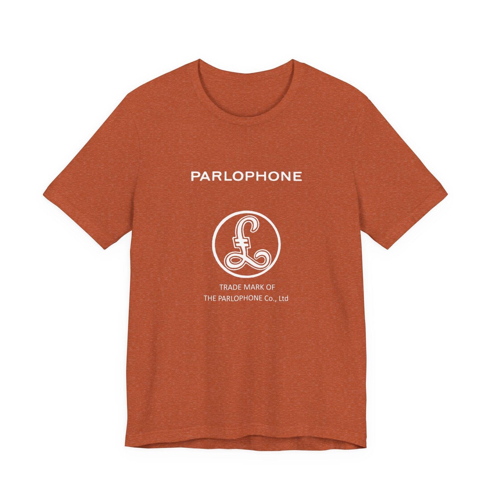 Vintage Parlophone Records Label Logo Unisex Jersey Short Sleeve T-Shirt