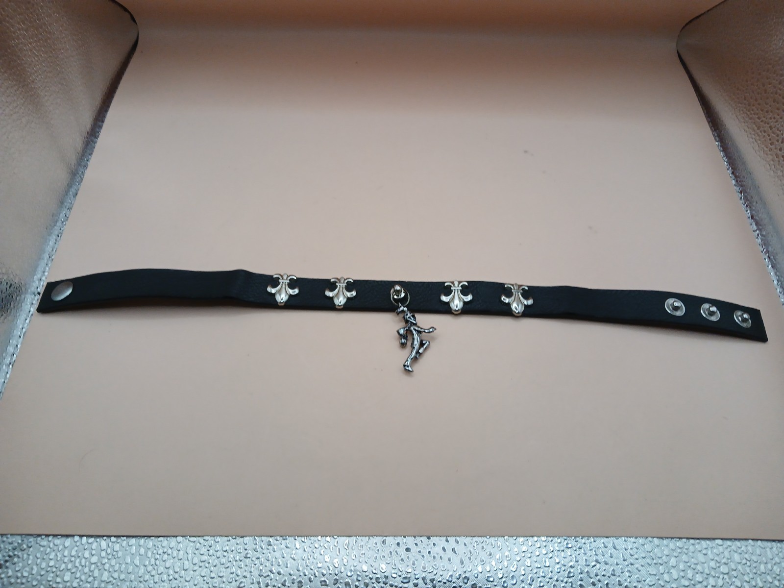 Official MY CHEMICAL ROMANCE Pepe Faux Leather Choker Necklace Lightly Used