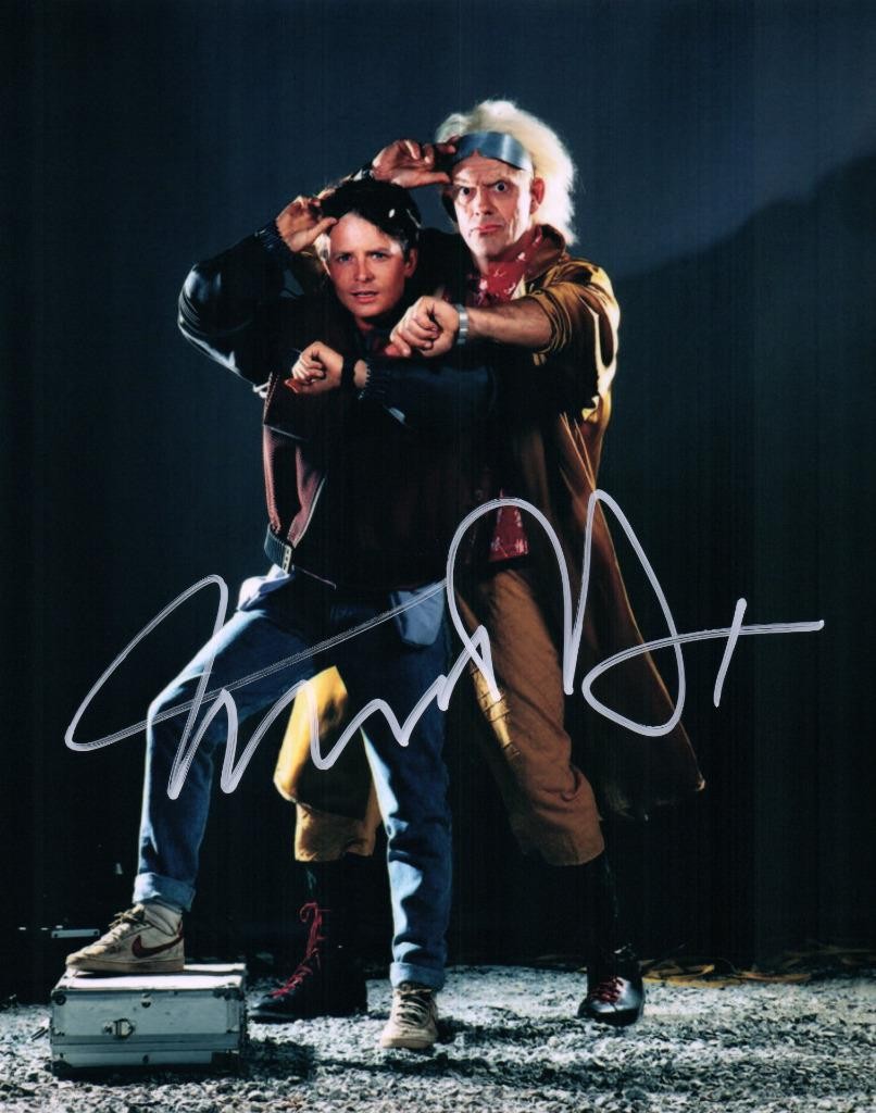 Michael J Fox autographed 8×10 Picture Photo signed Pic with COA