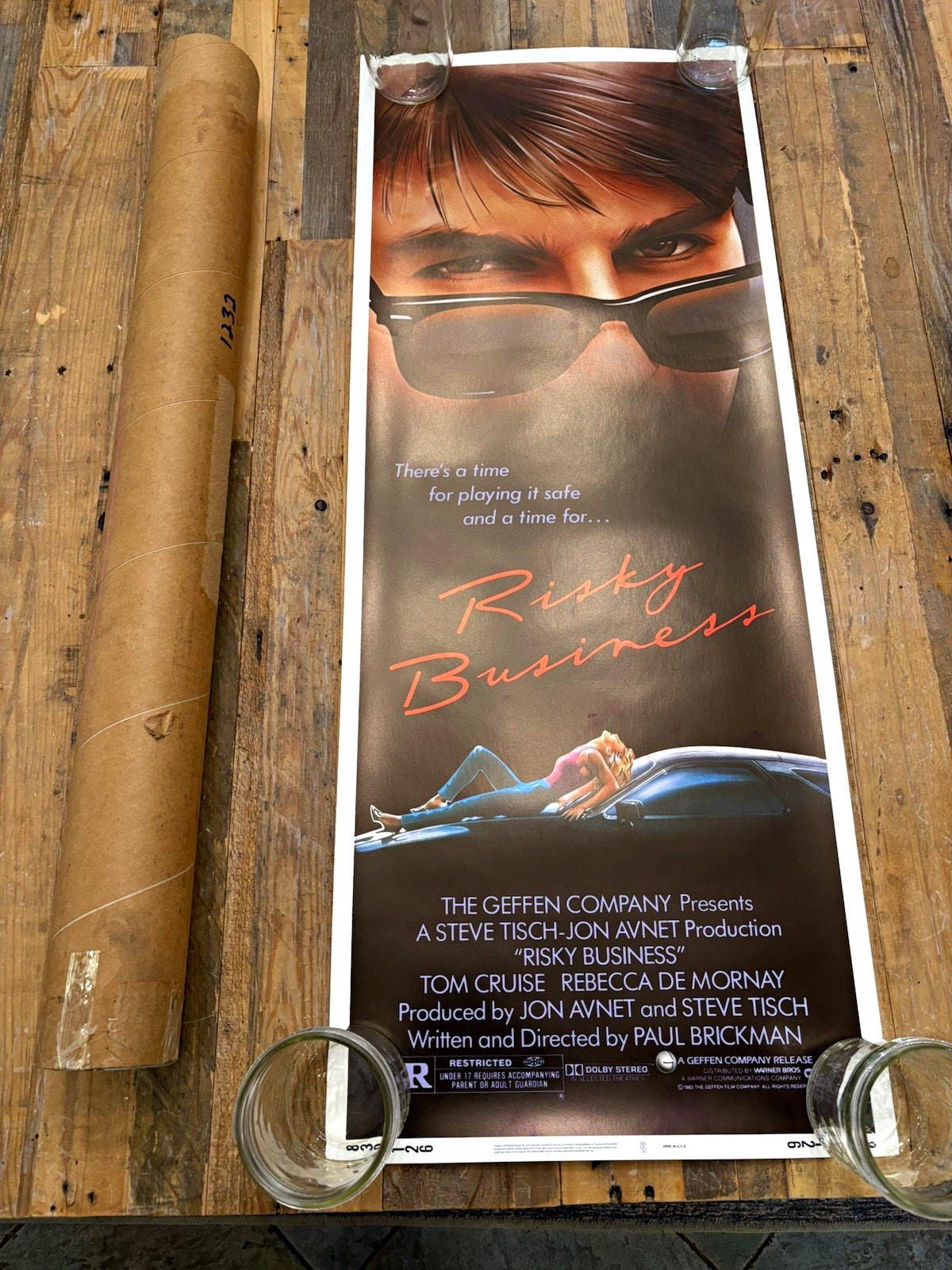 Risky Business Original US Movie Poster 14×36 – Movies Industry Collectible