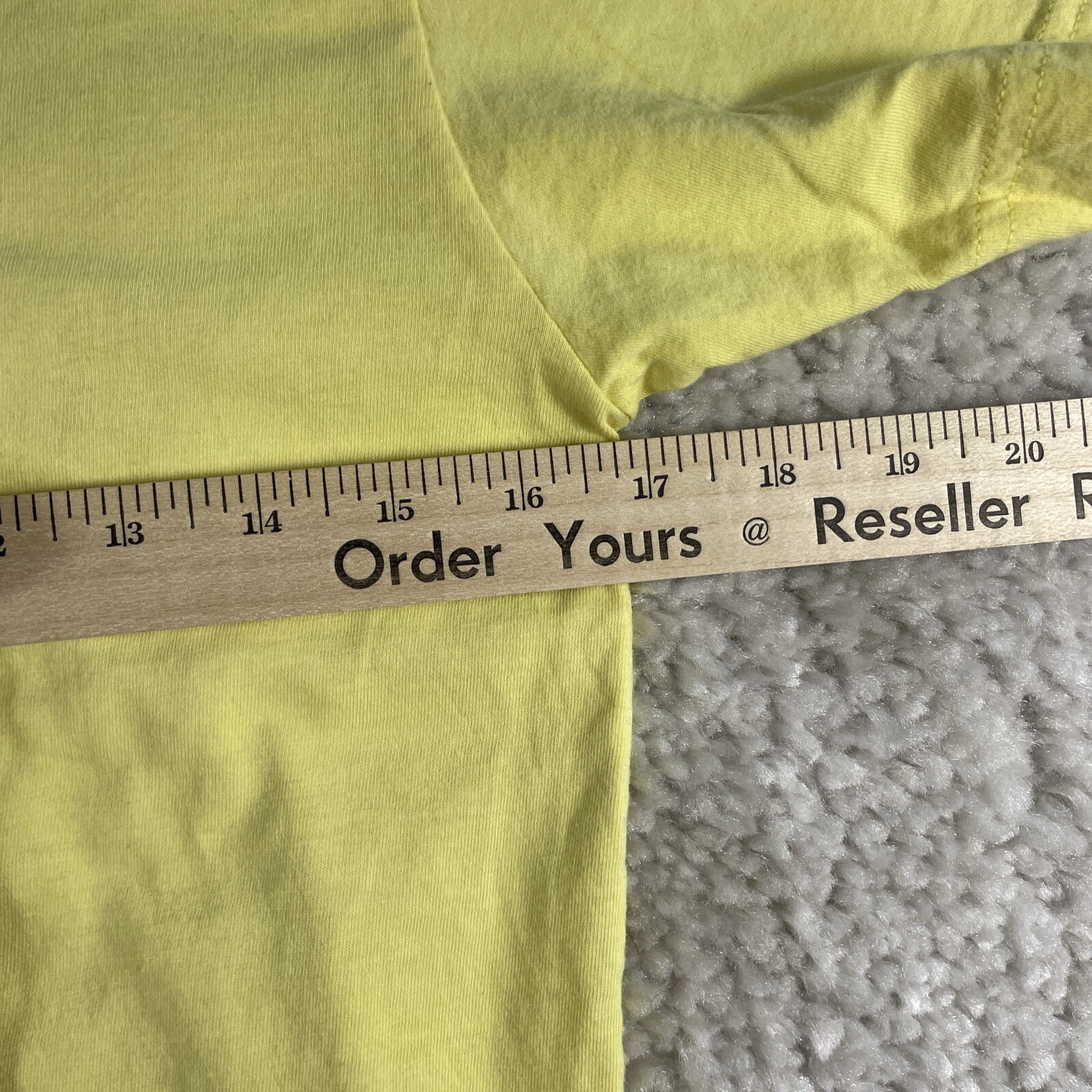 The Cinematics Shirt Adult Small Yellow Band Signed Ross Adam Scott Ramsey