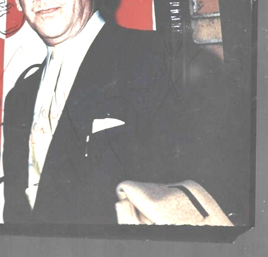 original Hand signed 8 x 10 photo of Melvyn Douglas