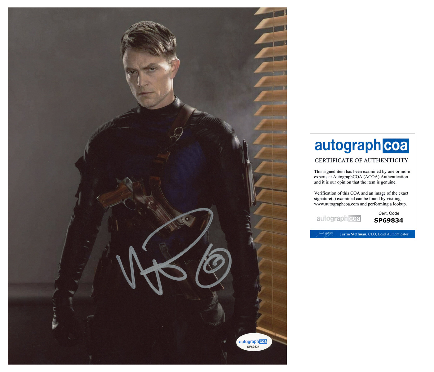 Wilson Bethel ‘Daredevil: Born Again’ Signed 8×10 Photo ‘Bullseye’ ACOA