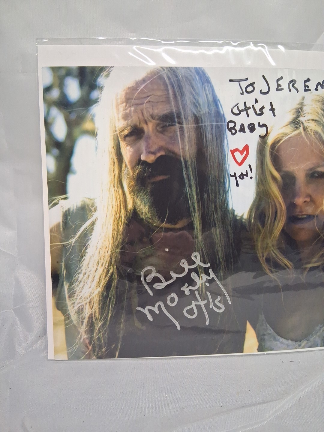 Bill Moseley Signed Devils Rejects 11×14 Photo Otis Driftwood Horror Auto
