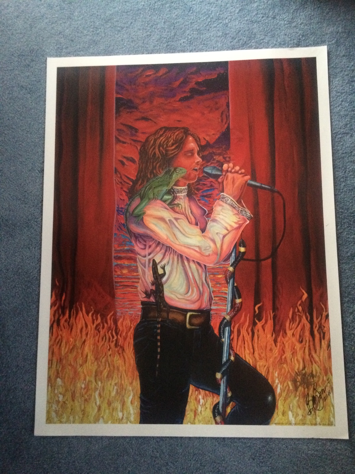 100 Lot Package TOP SELLER Jimi MORRISON LTD. Fine Art Prints by Bill Foss