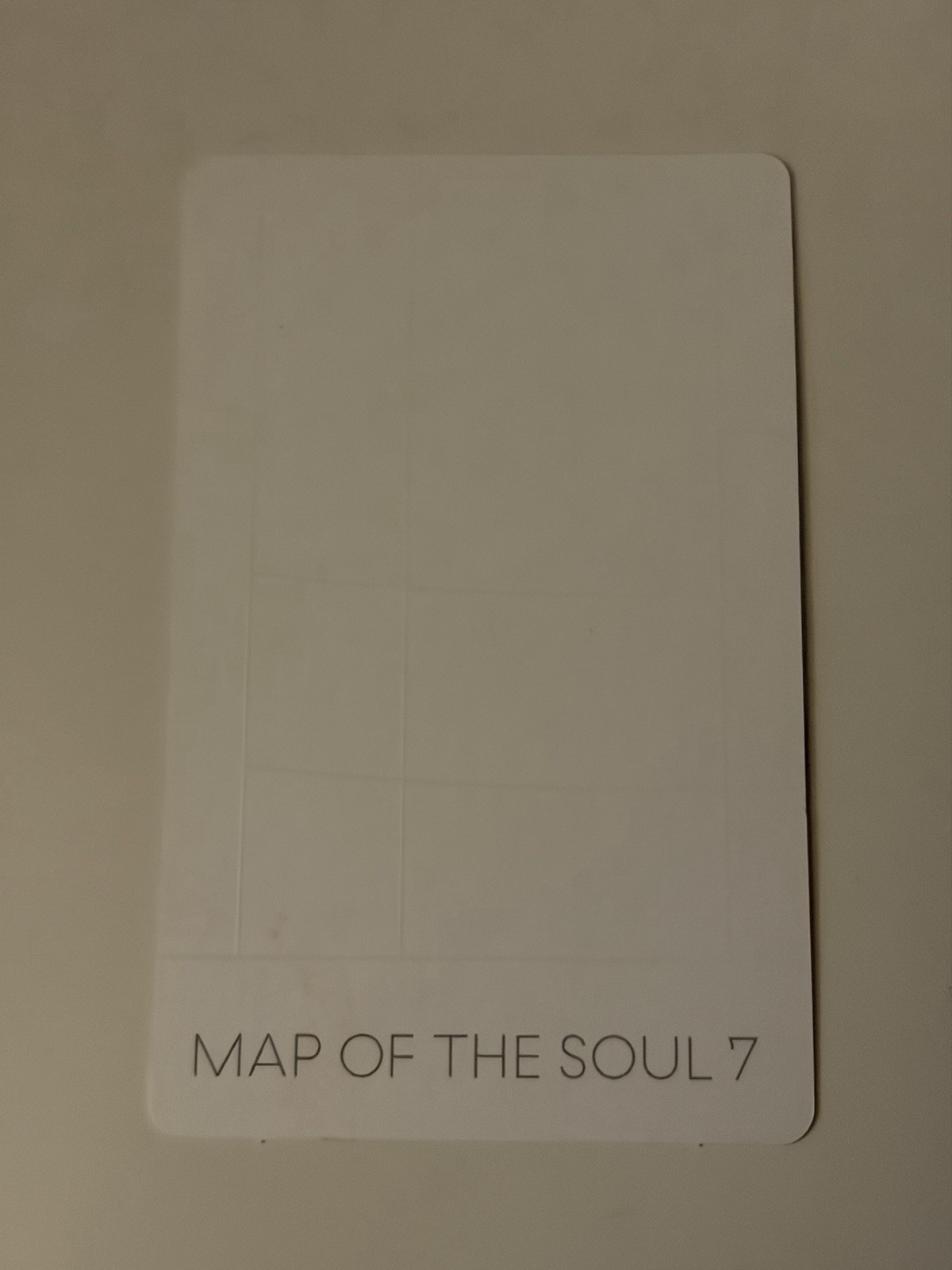 BTS V Kim Taehyung Map of the Soul 7 Official Album Photocard [USA ONLY]