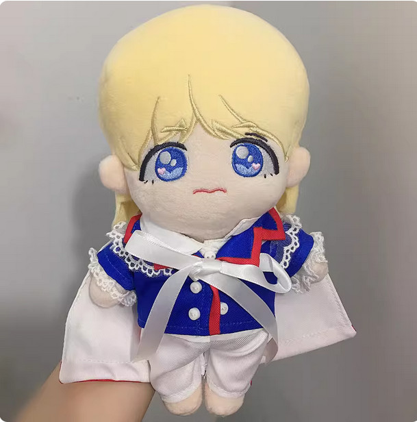 20cm No Attributes KPOP Idol Plush Dolls Toy Body V Bestie Gift【With Clothes】