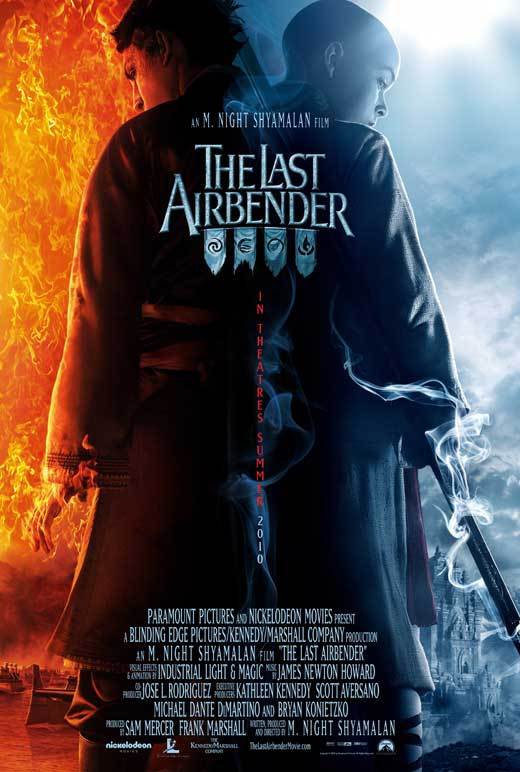 THE LAST AIRBENDER Movie POSTER 27×40 B Jackson Rathbone Cliff Curtis Nicola