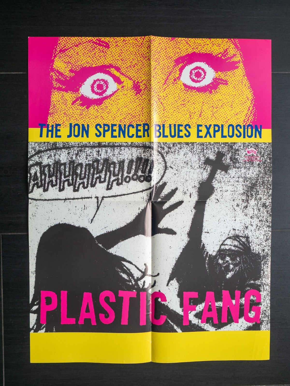 the Jon Spencer blues explosion plastic fang poster 18 x 24 inches