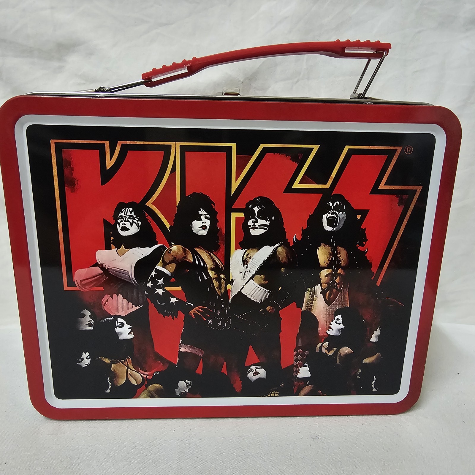 KISS Love Gun Metal Storage/Lunch Box – New. BS