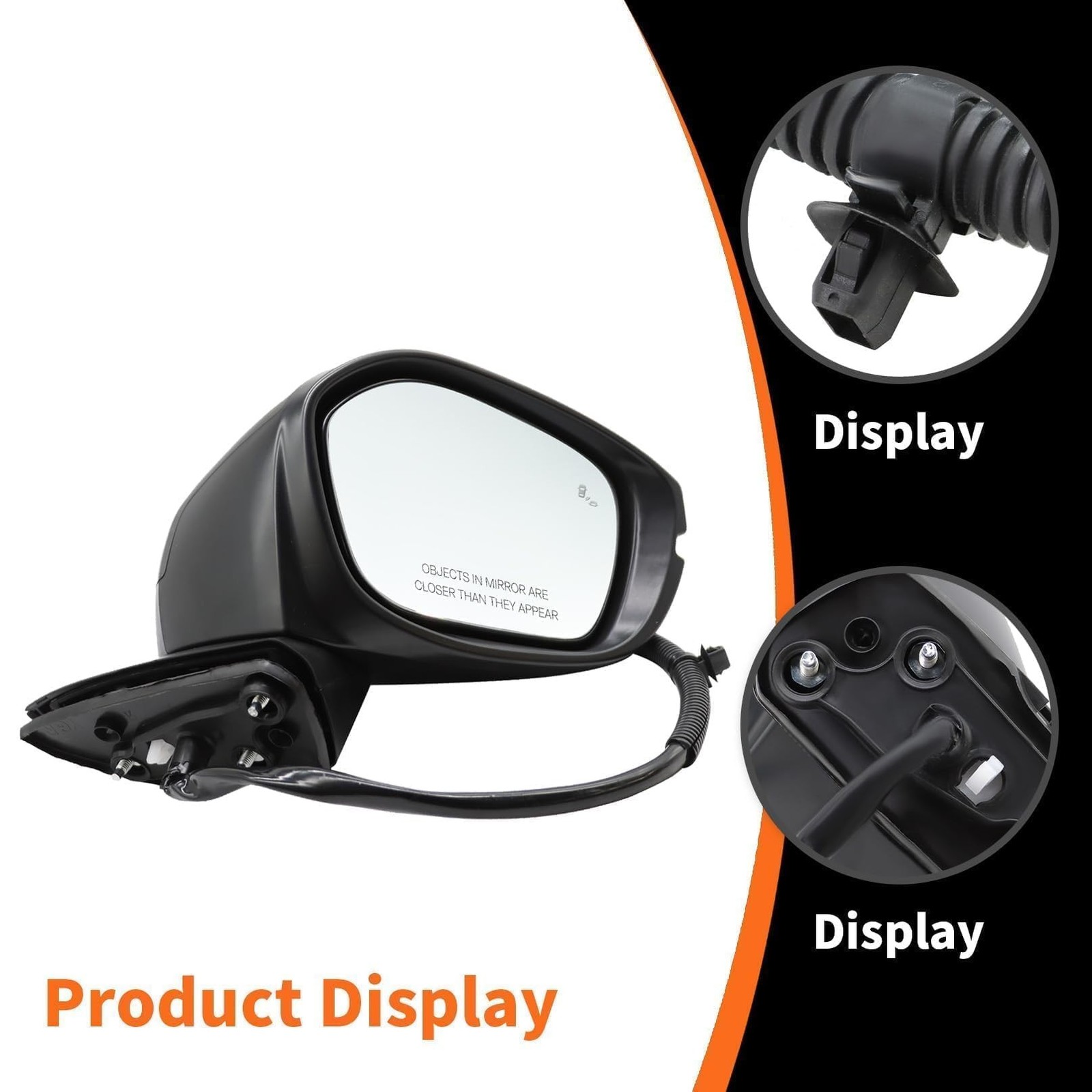Right Passenger Side Mirror Assembly Compatible with Civic Touring Sport 2022…