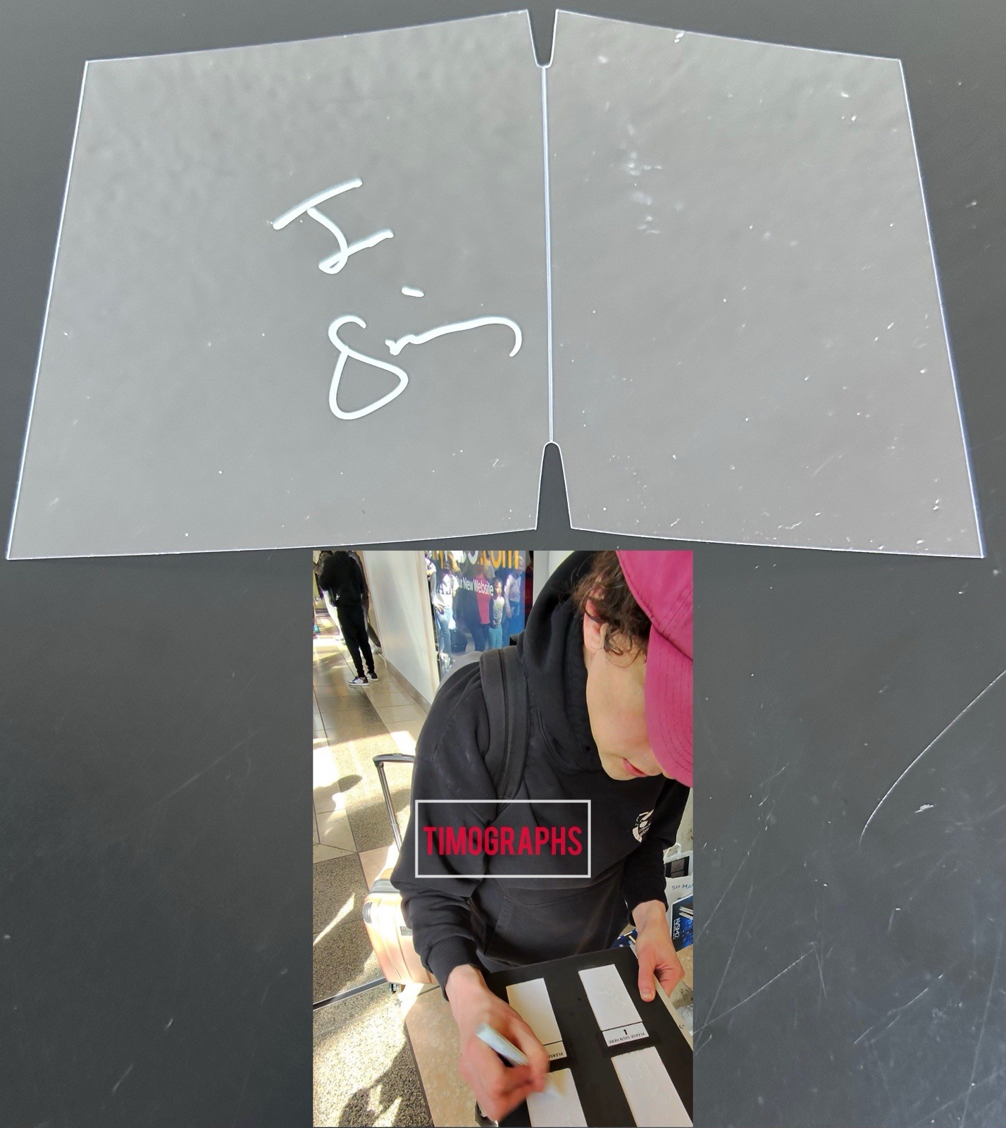 JESSE EISENBERG SIGNED FUNKO WINDOW REPLACEMENT ‘ZOMBIELAND & LEX LUTHOR’ PROOF