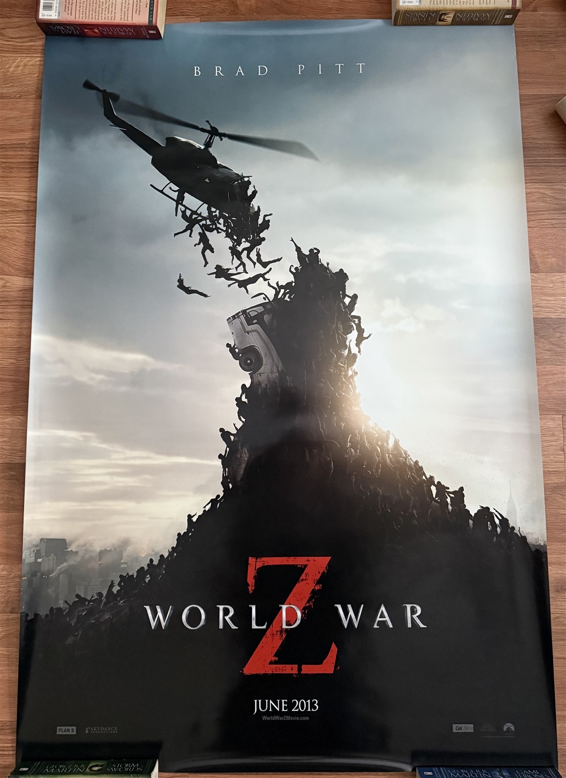 World War Z (2013) – TEASER – Movie Theater Poster Double-Sided 27×40