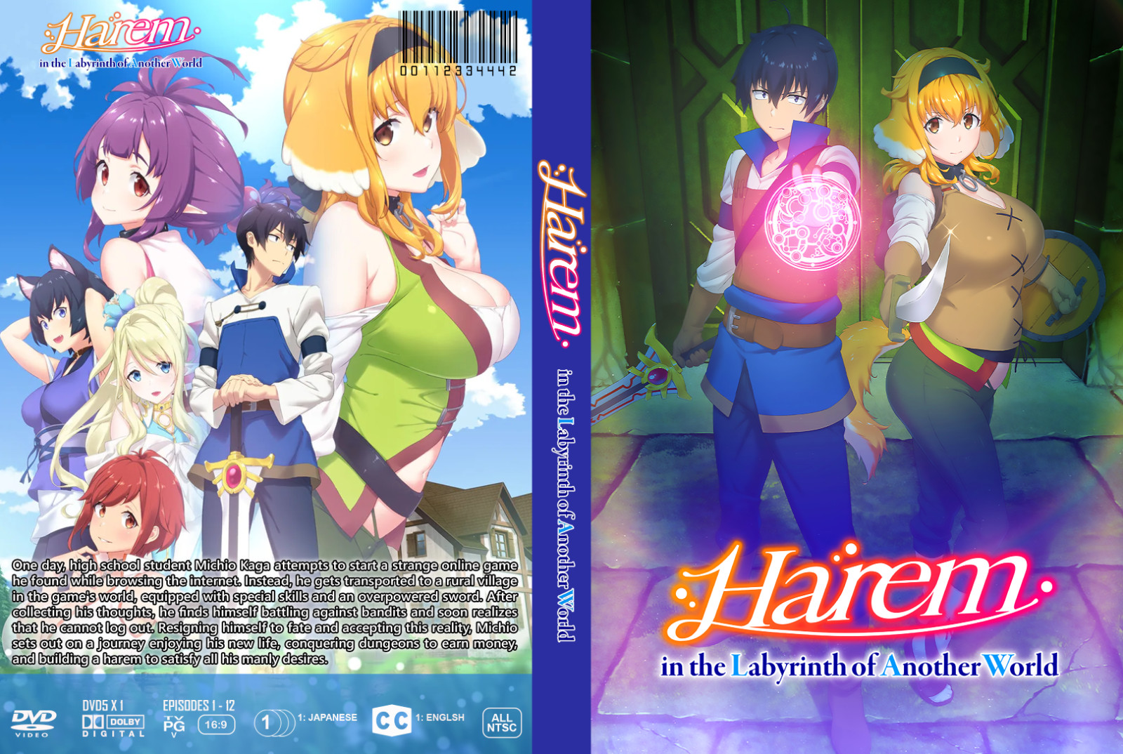 Harem in the Labyrinth of Another World Anime Series Uncensored Episodes 1 to 12