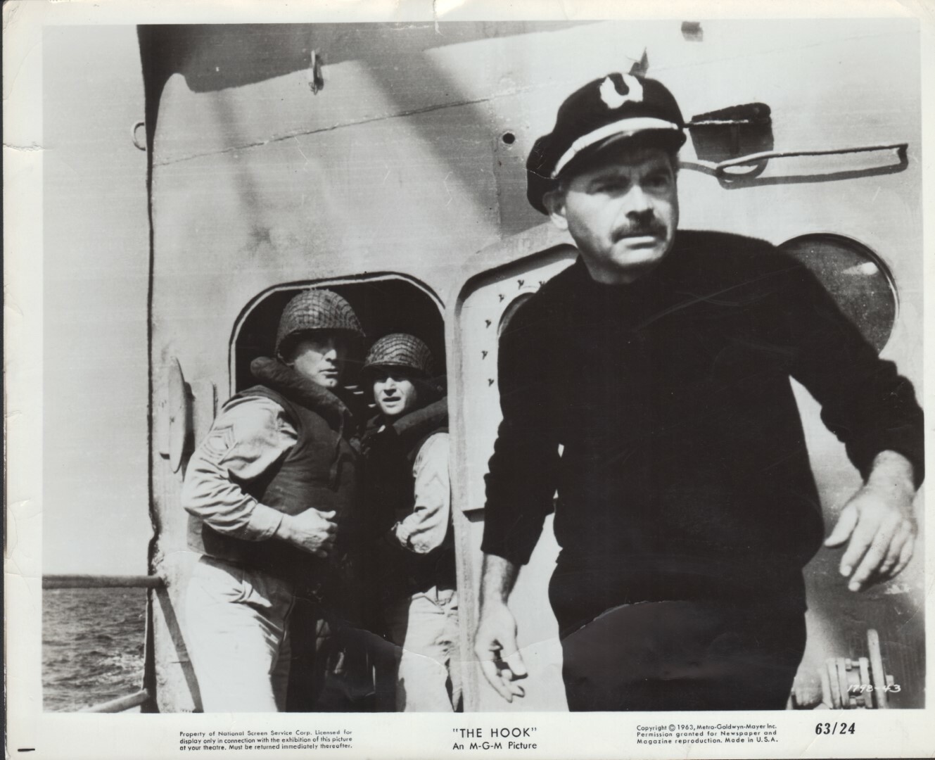 The Hook (1963) 8×10 black & white movie photo #43