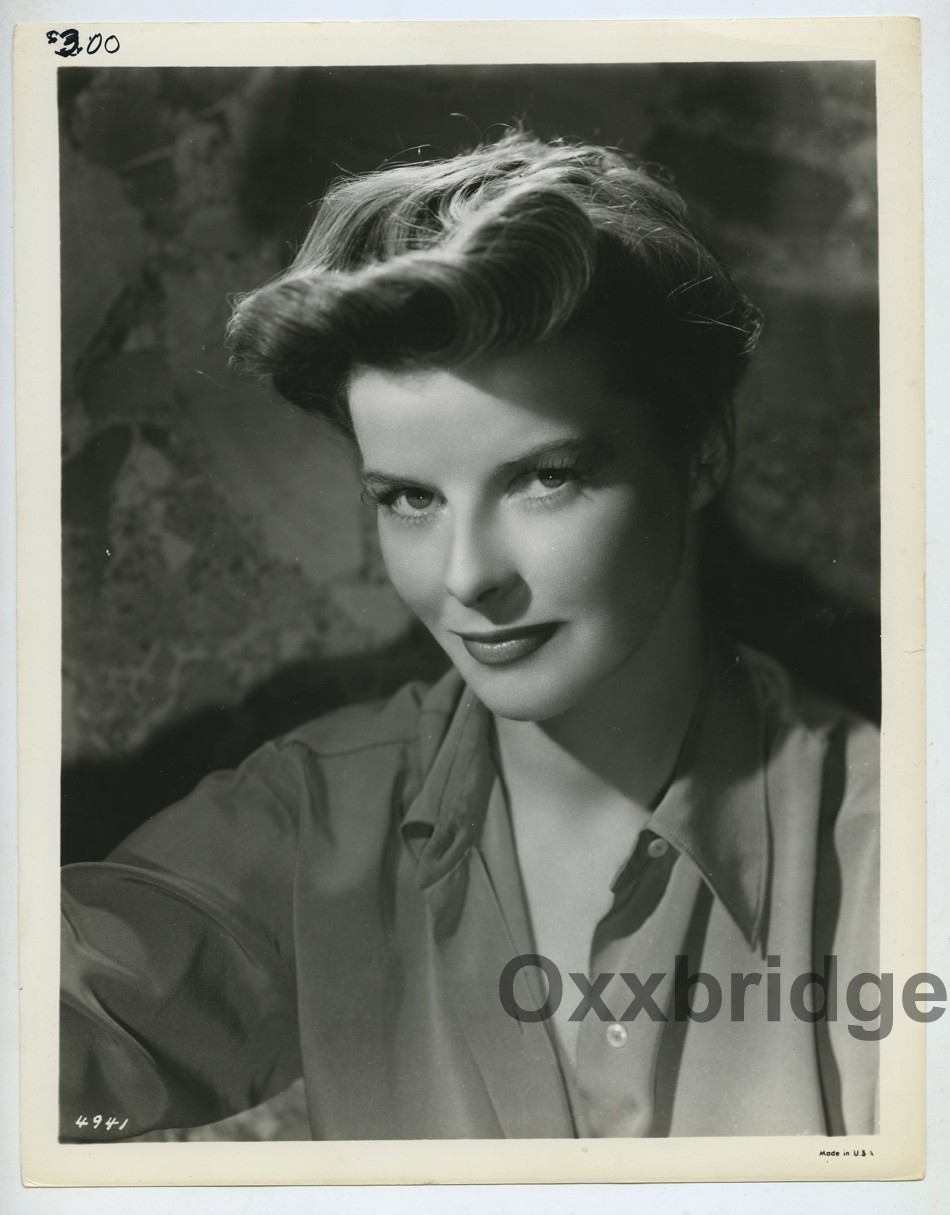 Katharine Hepburn 1934 Ernest Bachrach Origianl Portrait Photo J6620