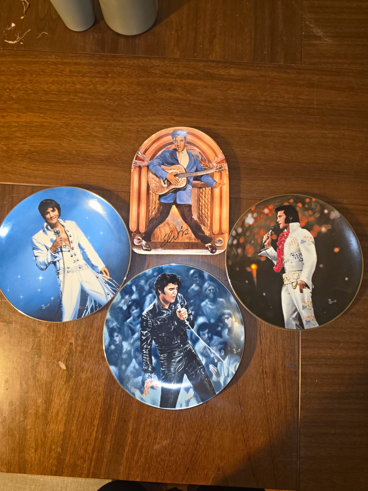 Bradford Exchange Elvis Presley Collector Plate Lot of 4 “All Shook Up” + More