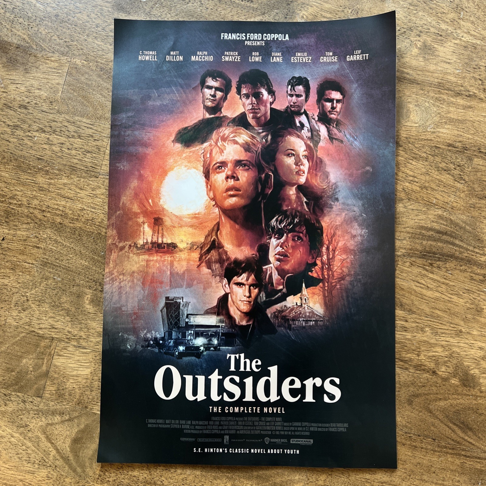 The Outsiders Movie Poster 11×17 – NEW / FREE SAME DAY SHIPPING