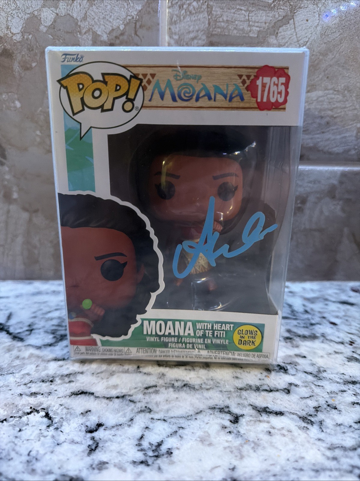 Auli’i Cravalho Hand Signed Moana Funko Pop With COA #1765