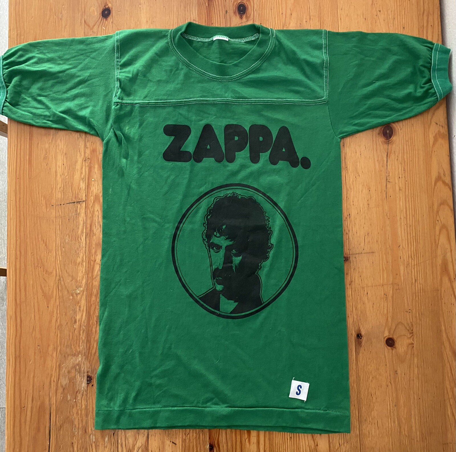 Vintage Frank Zappa Spring 1980 “The Best” Euro Tour Concert T-Shirt (Sm, Med)