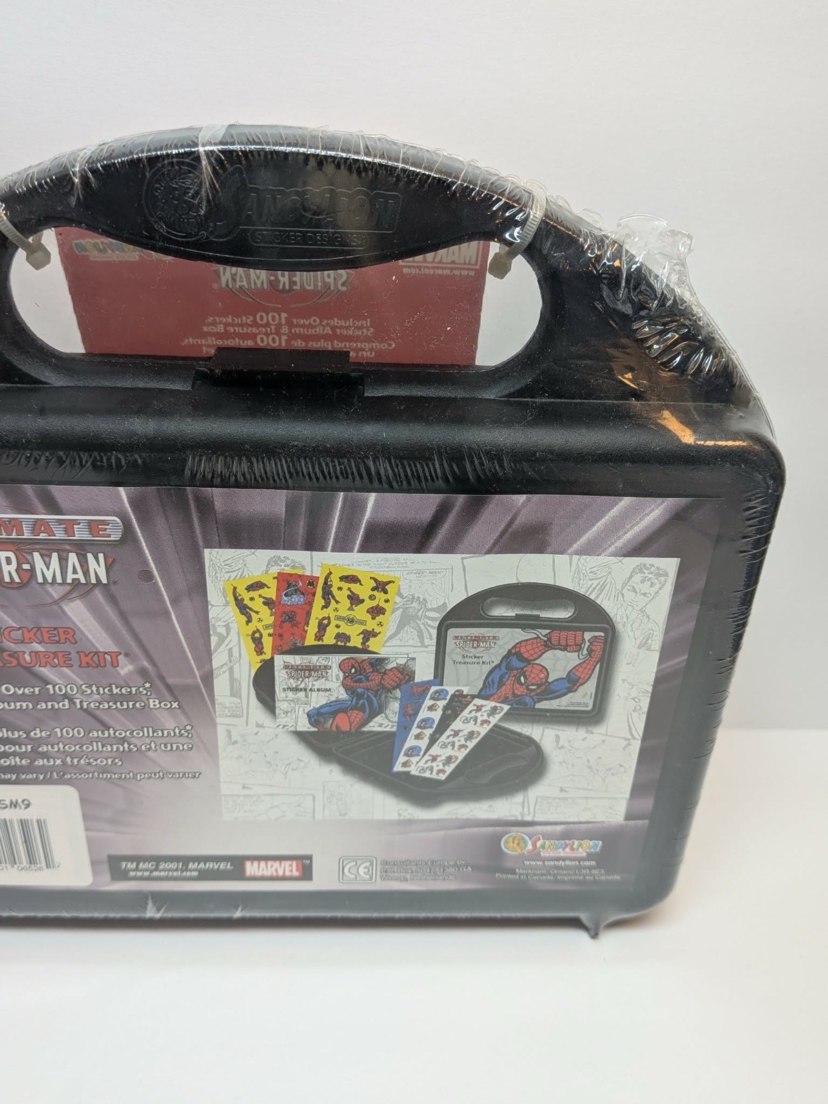 Ultimate Spider-Man Sticker Treasure Kit 2001 Vintage Stickers Pack Rare SEALED