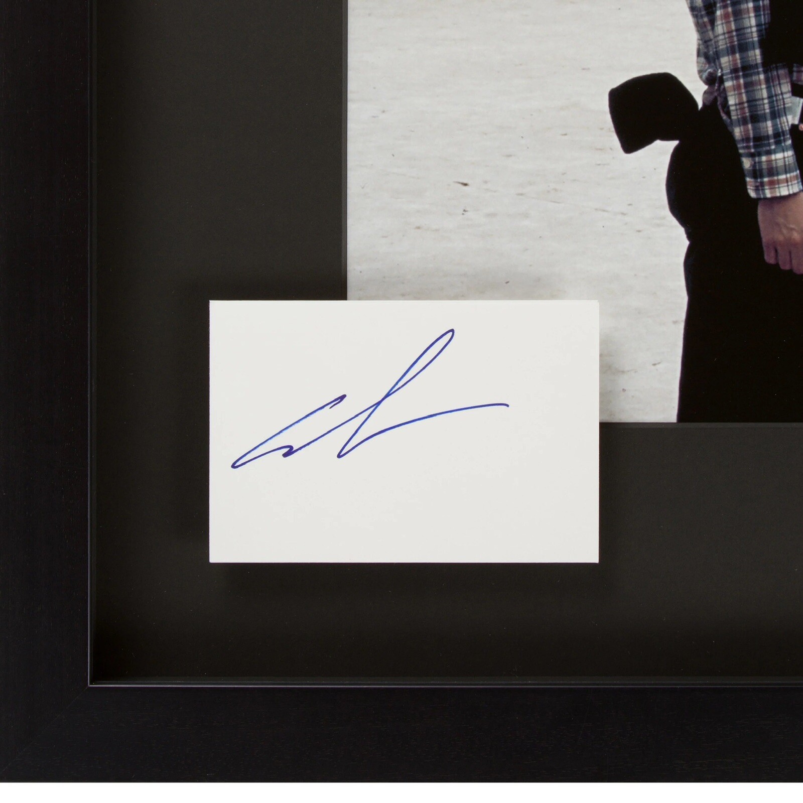 Signed George Lucas Framed Art Inspiration JSA Authentication