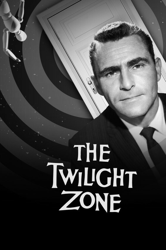 The Twilight Zone Rod Serling Classic Logo Door Tv Series 24X18 Poster