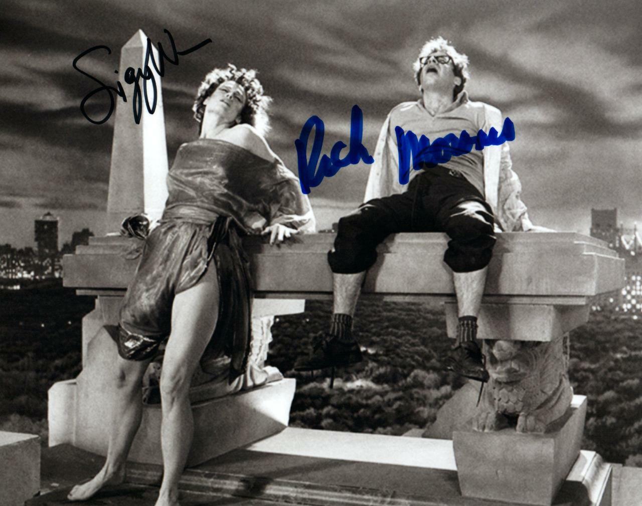 Rick Moranis Sigourney Weaver autographed 8×10 signed photo Picture Pic and COA