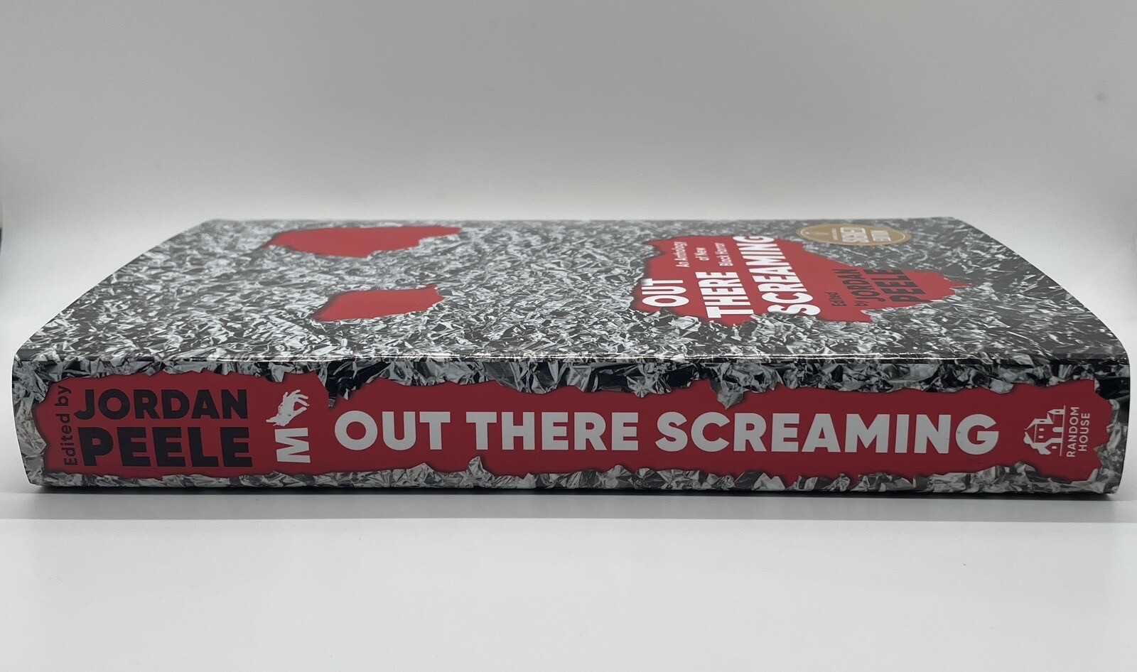 Jordan Peele Signed Out There Screaming Book Authentic Autograph JSA COA