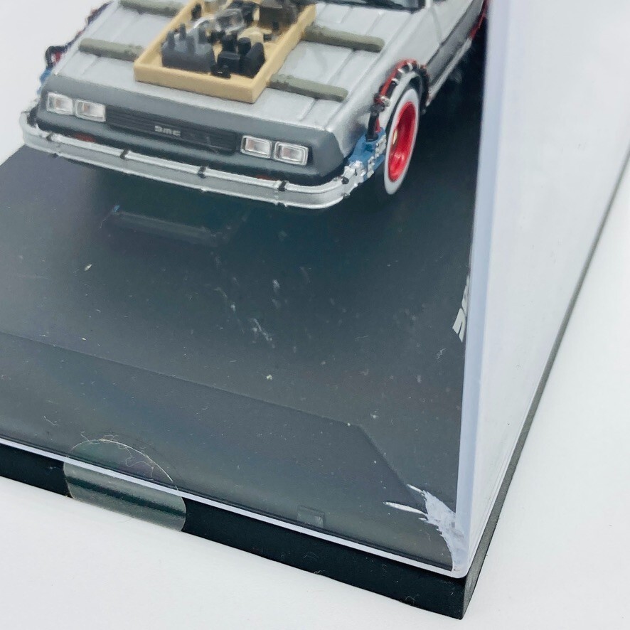 BACK TO THE FUTURE Part III 1/43 Scale Delorean DieCast Collection Figure SKYNET