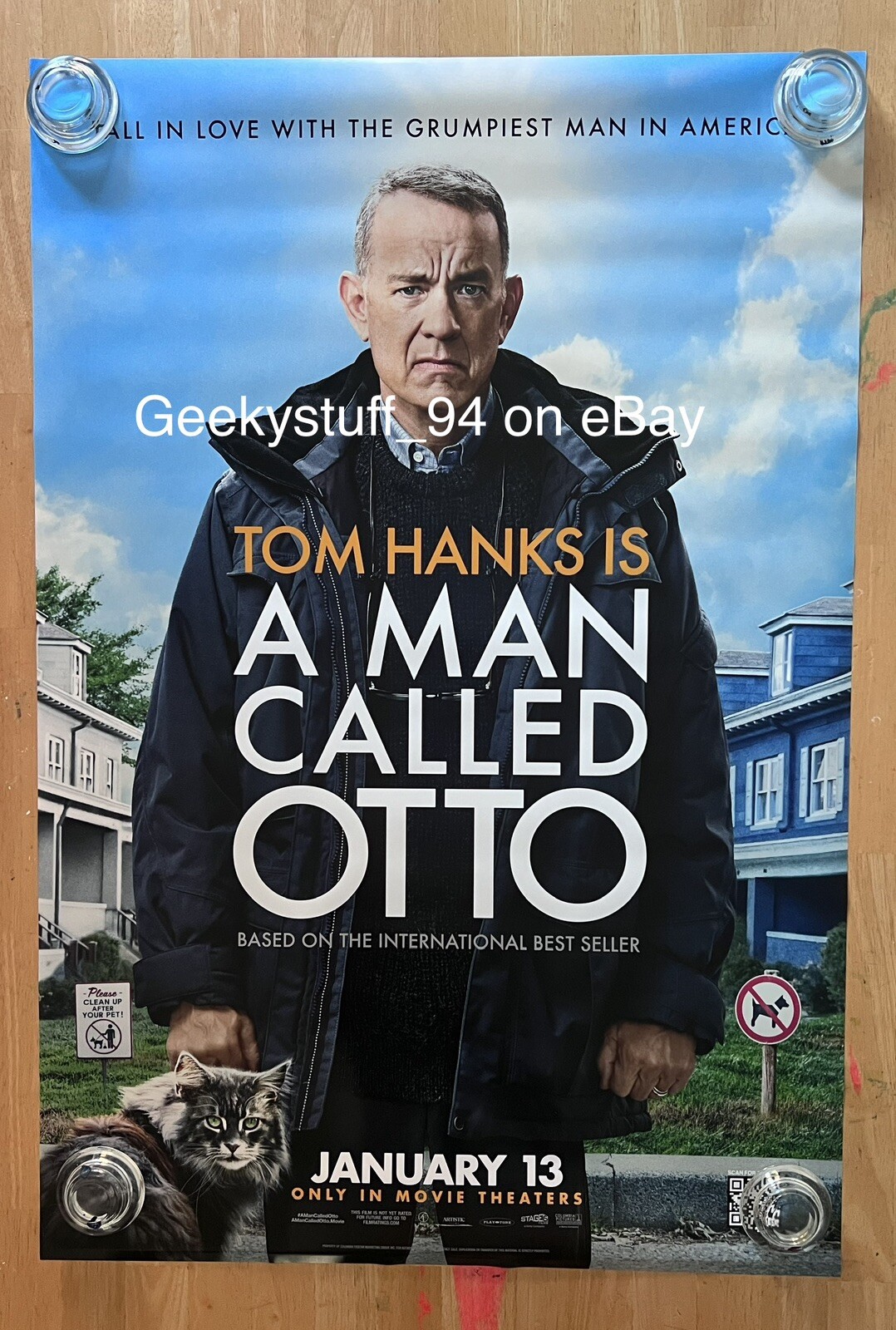 A Man Called Otto DS Theatrical Movie Poster 27×40