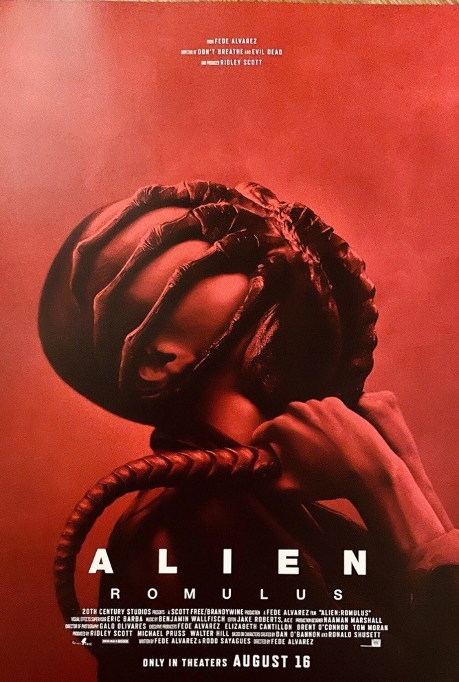 ALIEN EARTH + Romulus + PREDATOR Prey + Terminator FX SDCC Movie 4 POSTER Set