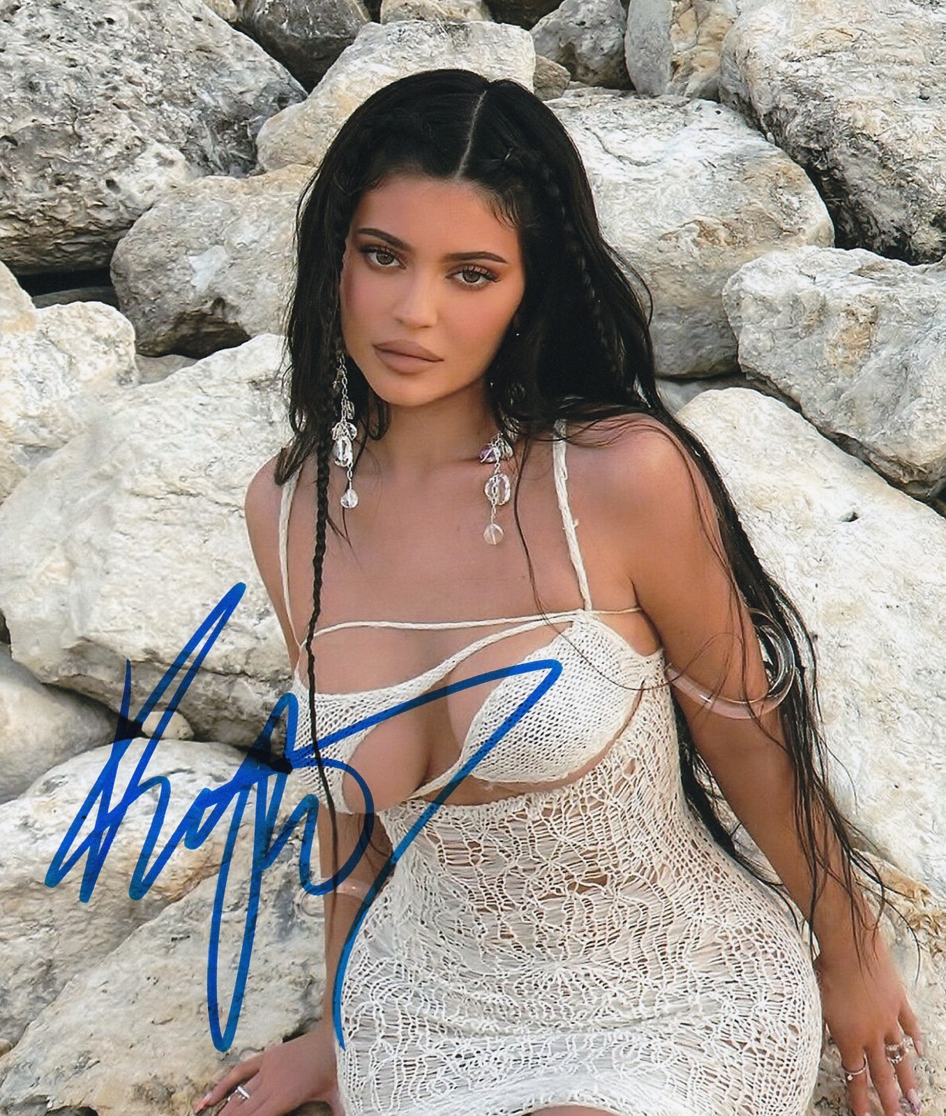 Kylie Jenner autographed 8×10 Photo Original Matte Finish LOA Guaranteed For Lif