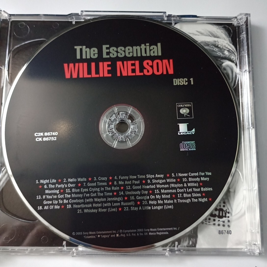 Willie Nelson Signed Autographed CD 70th Birthday With COA Country Music