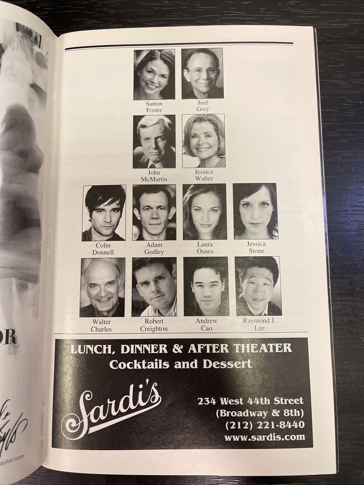 ANYTHING GOES Mar 2011 Broadway PREVIEW Playbill SUTTON FOSTER Ray Lee JOEL GREY