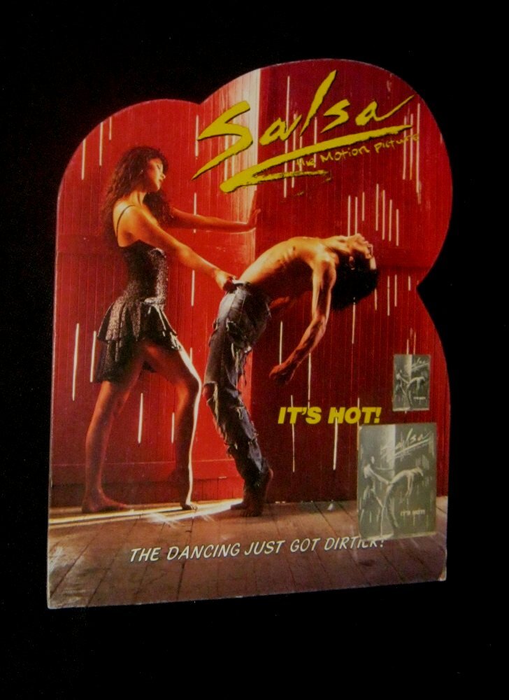 Originl SALSA DIRTIER DANCING Standee & O/S DRACO ROSA Magali & Angela Alvarado
