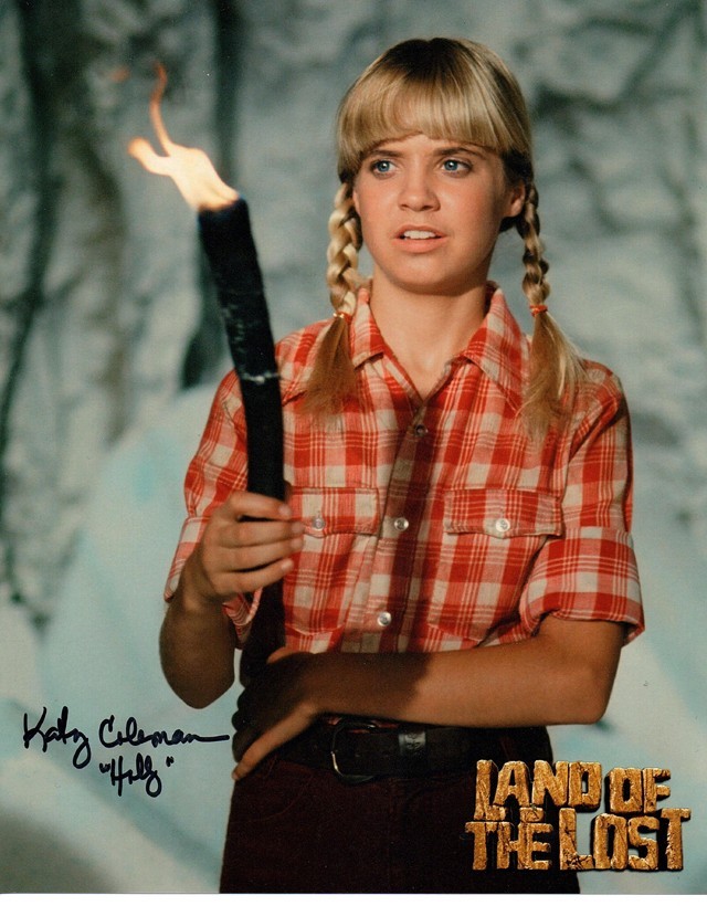 LAND OF THE LOST Holly KATHY COLEMAN signed 8″ x 10″ photo!