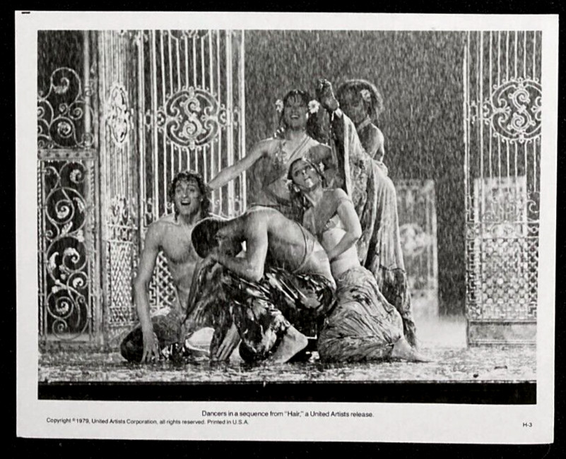 HAIR Original Movie Press Photo 1979 Hippie Counter Culture Musical Modern Dance