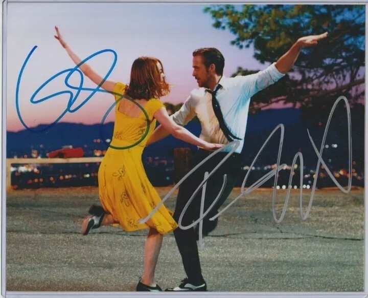 La La Land Picture Emma Stone & Ryan Gosling 8×10 PREMIUM Glossy Photo REPRINT