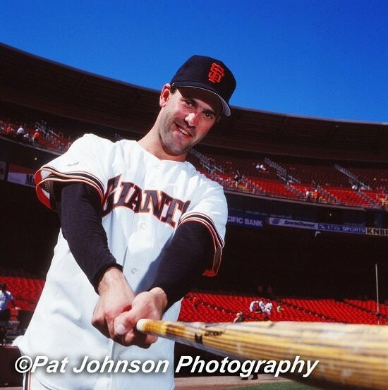 Will Clark Photograph San Francisco Giants 1989 By Pat Johnson