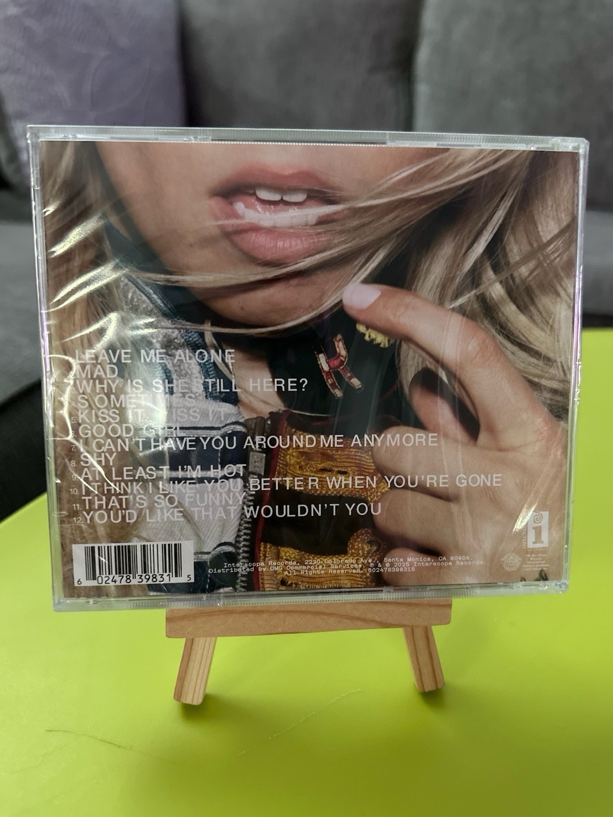 Renee Rapp BITE ME Signed Exclusive CD with Alternate Cover – NEW