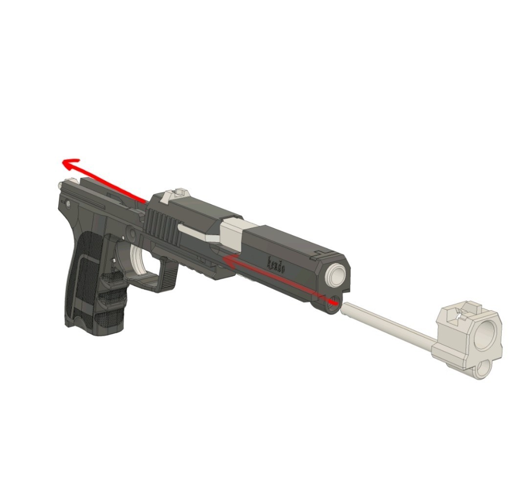 Resident Evil SG-09 R Prop Replica Cosplay Display Non Functional Toy