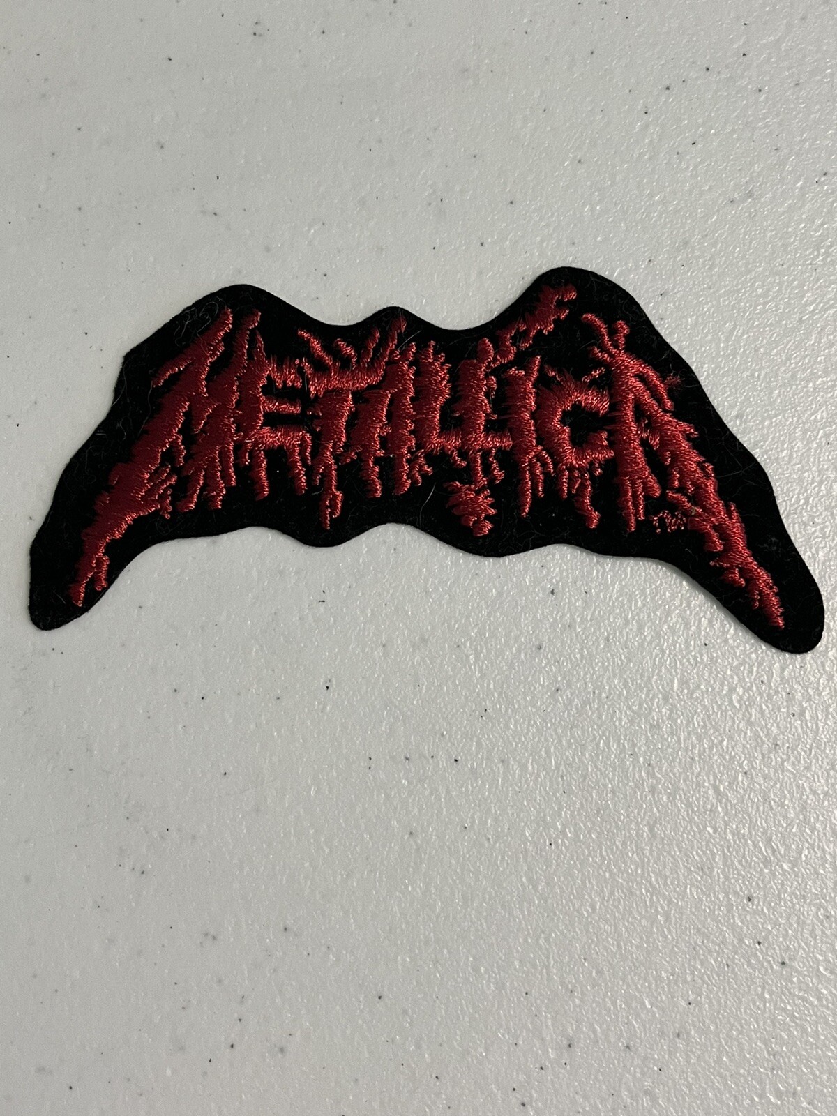 Metallica Patches – Three Metallica Patches – Red, Blue and Gold & Black