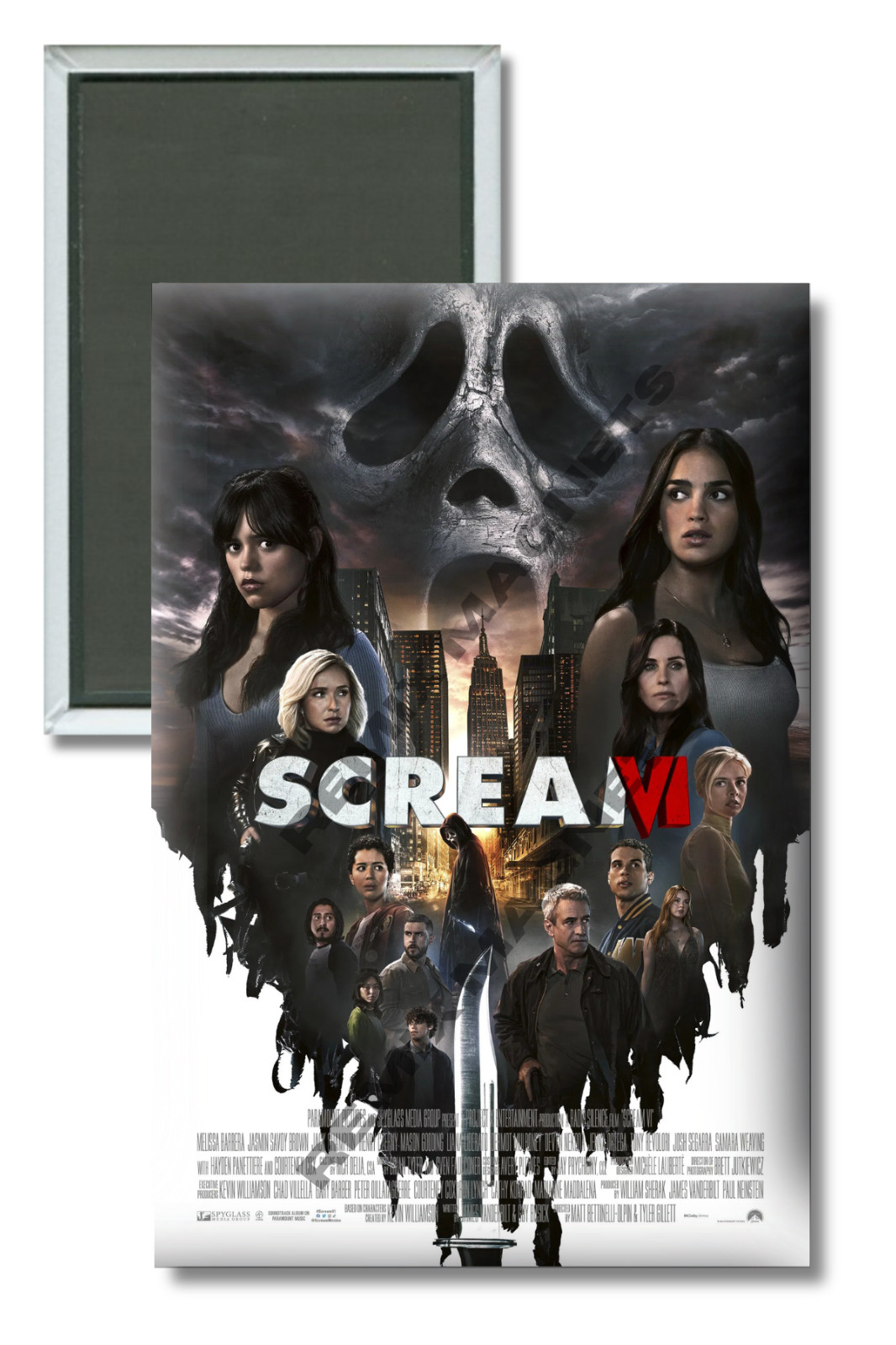Scream 5 2023 Movie Poster 2″ x 3″ Refrigerator Magnet