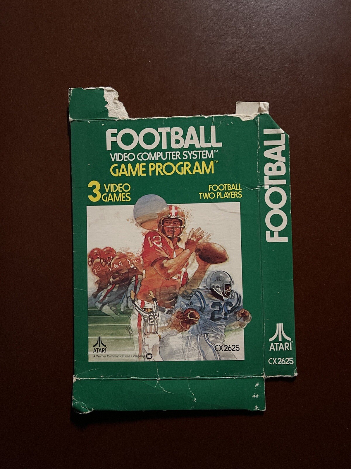 ATARI FOOTBALL Box Only