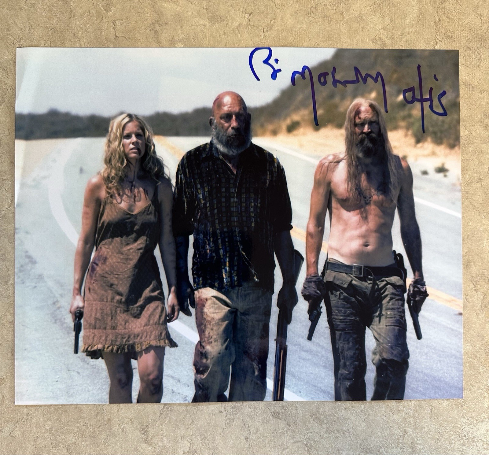 Bill Moseley Signed 10×8 Glossy Color Photo The Devil’s Rejects Todd Mueller COA